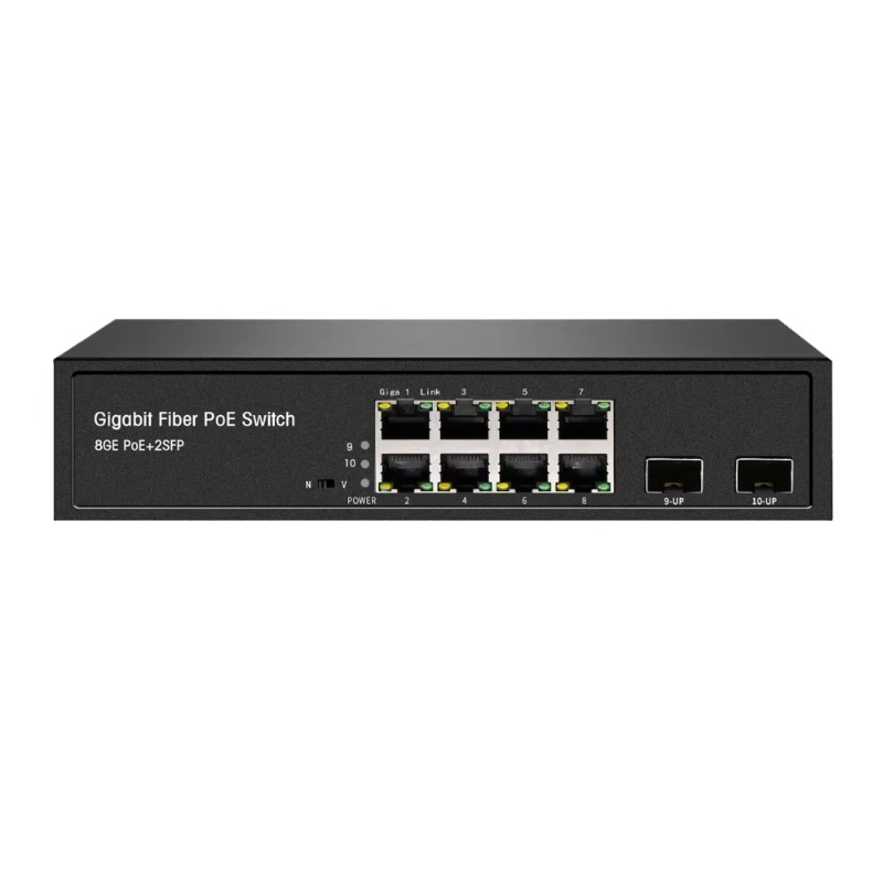 OEM/ODM対応、8ポート、ギガビット対応、802.3at - Managed Gigabit Poe Switch 8 Port 802.3At のレビューと価格